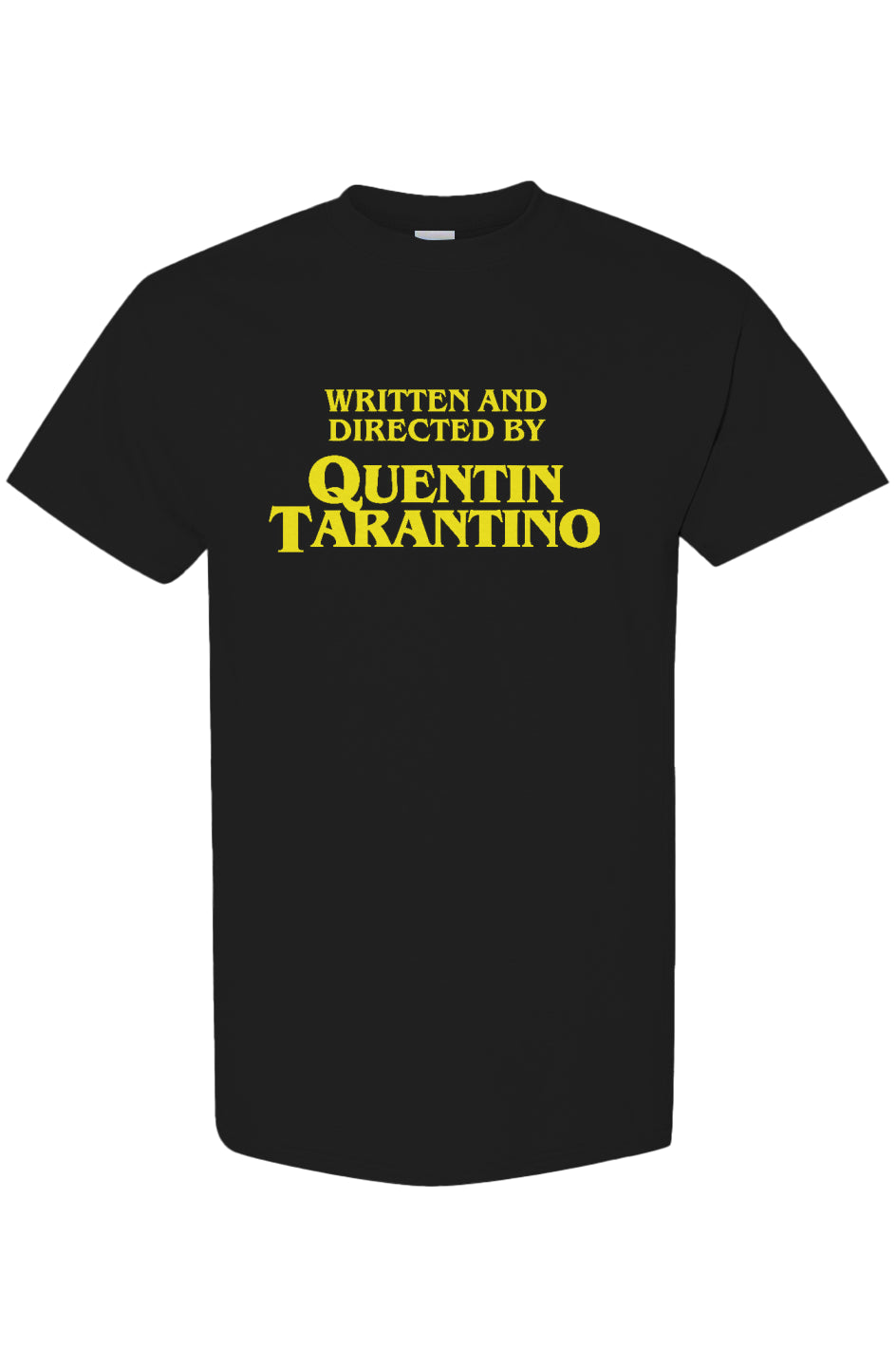 "WRITTEN BY TARANTINO"