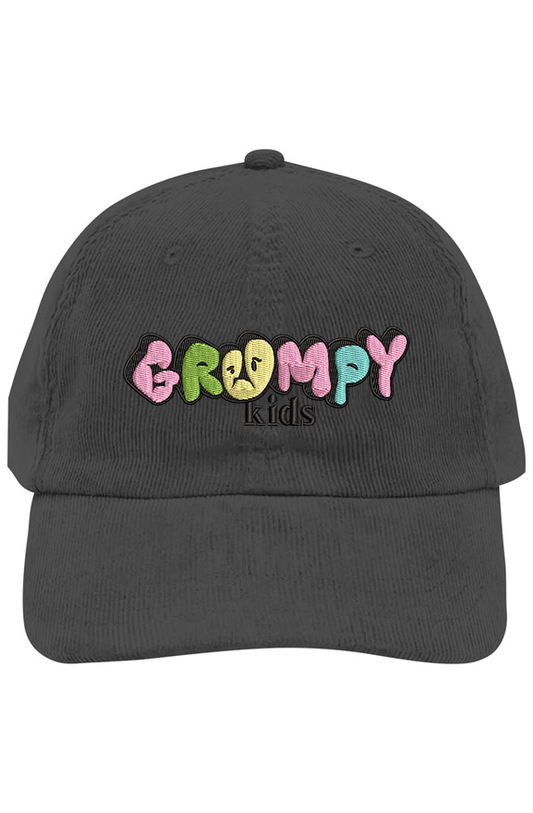 Grumpy Corduroy Cap (black)
