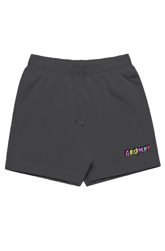 gk RELAX FADED TRACK SHORTS(faded black)(color log