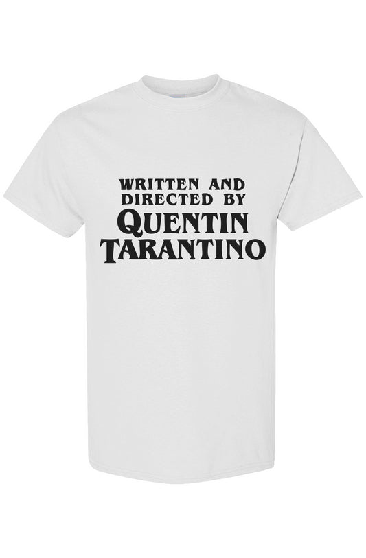 "WRITTEN BY TARANTINO"