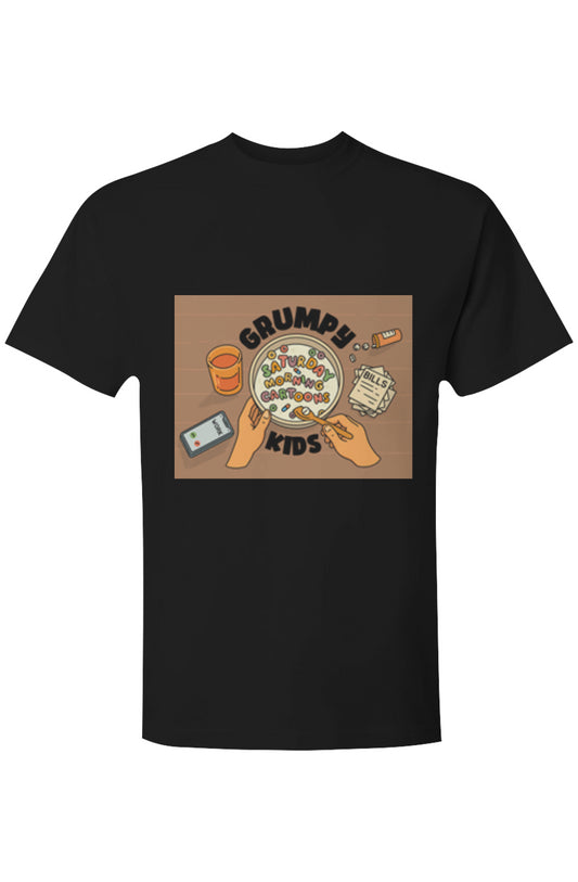 Grumpy Kids Saturday Morning Cartoons TEE (color)