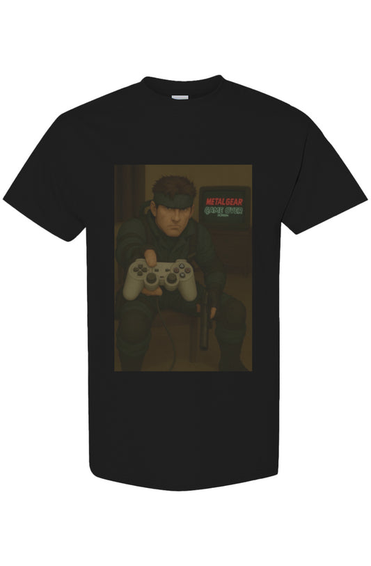 Metal gear solid inspired tee "kept you waiting hu
