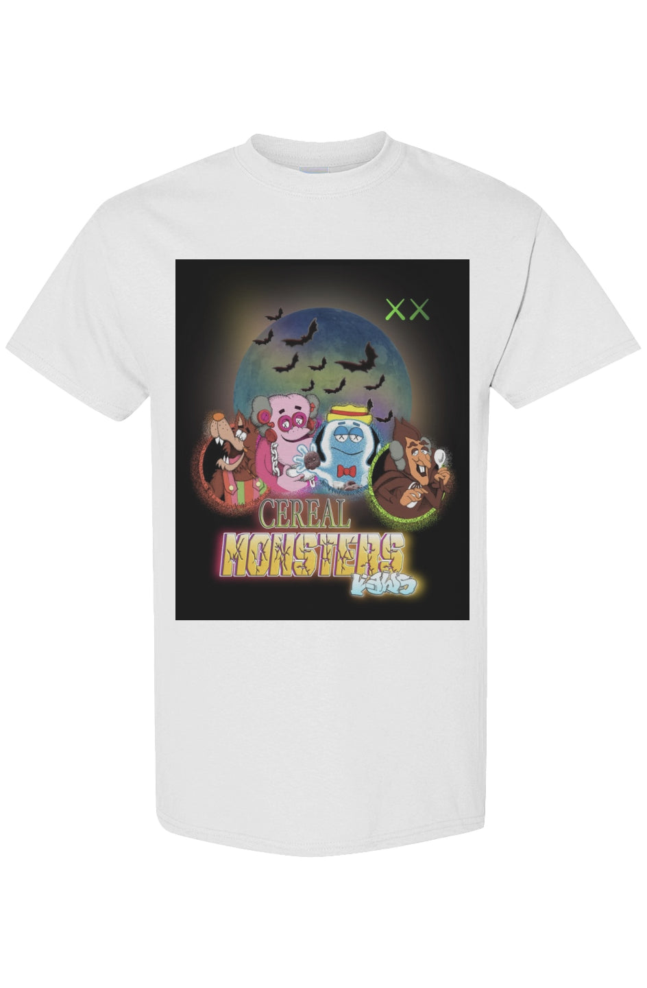  "The Monster Cereals" Tee By Momma Farts 